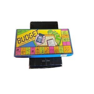 Budget 1983 math board game, creative teaching home school game
